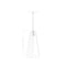 Z-Lite Farrell 1 Light Pendant, 7.25in. W x 13.75in. H, Brushed Nickel 3043P7-BN - alternate 6